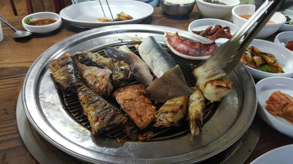 Món cá nướng - Saengseon - Gui