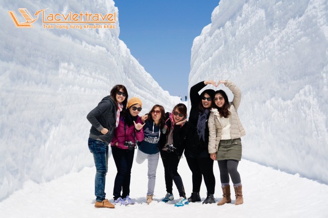 Cung đường tuyết Nhật Bản